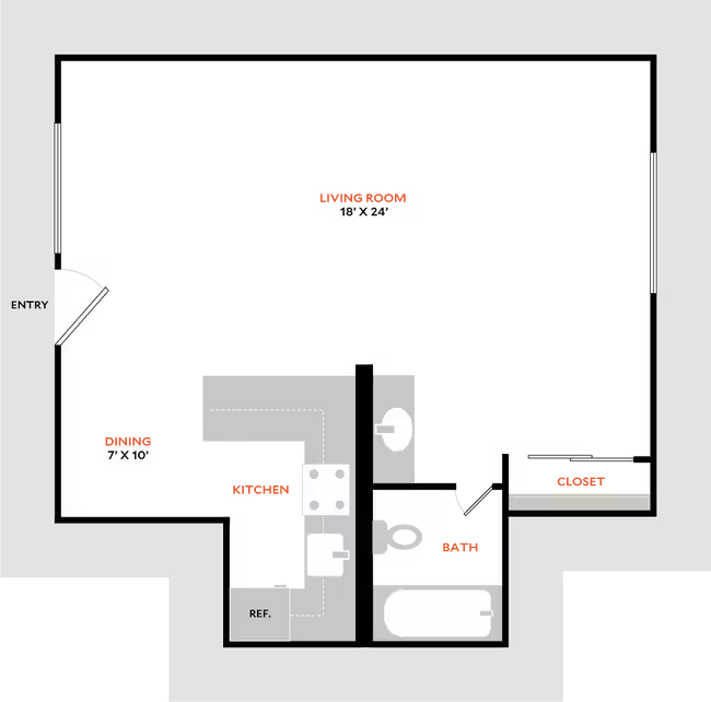 Unit 2034 2034 floor plan